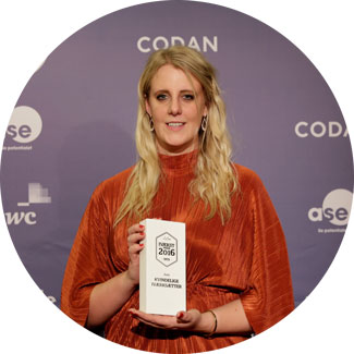 Årets Kvindelige Iværksætter 2016: Lisa Dalsgaard, GoodiePack