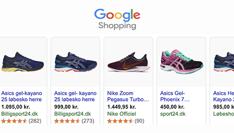 Optimering af Google Shopping kampagner